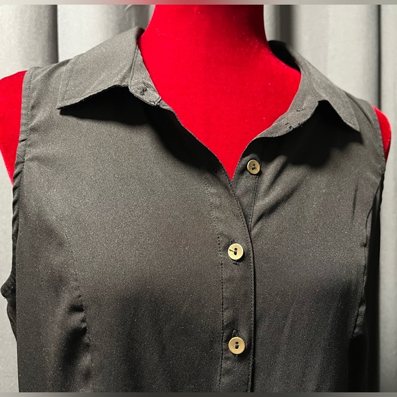 Motherhood Maternity sleeveless collared button front dress - Picture 5 of 7